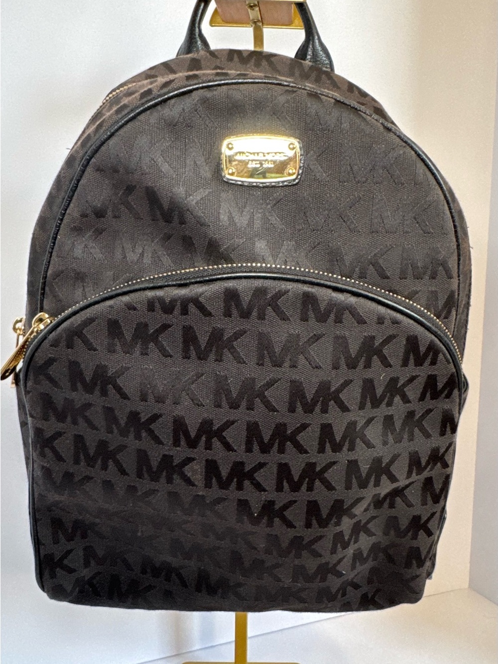 Michael Kors Abbey Medium Signature Backpack